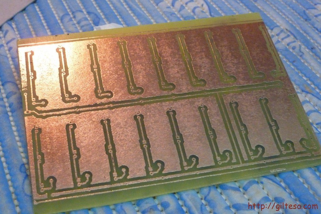 presumir arma sello Fabricación de circuitos impresos, metodo de la plancha - el blog de giltesa