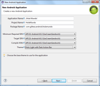 Eclipse - Android SDK - el blog de giltesa