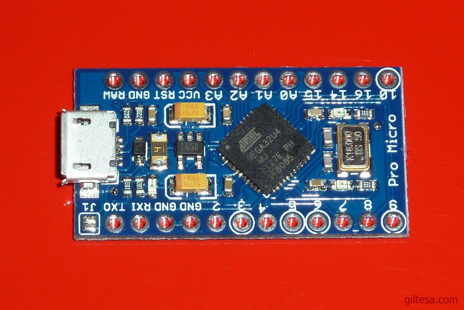 Arduino Pro Micro - el blog de giltesa