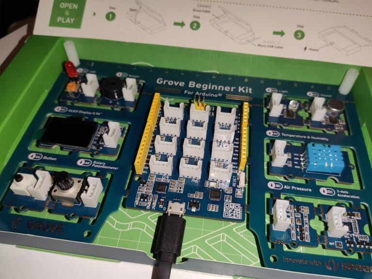 grove beginner kit for arduino - board2 - el blog de giltesa