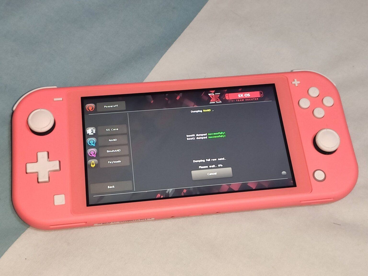 Installation of Xecuter SX Lite on Nintendo Switch Lite el blog de